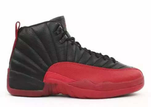 Кроссовки AIR JORDAN 12 OG 'FLU GAME' 1997, черный