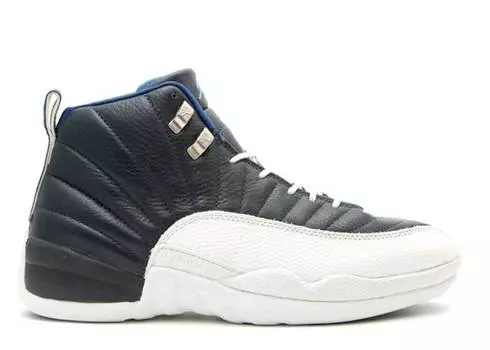 Кроссовки AIR JORDAN 12 OG 'OBSIDIAN', белый