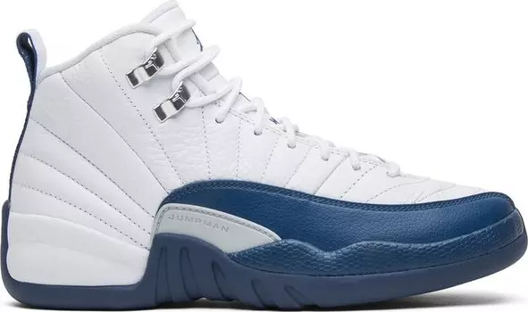 Кроссовки Air Jordan 12 Retro BG French Blue 2016, белый