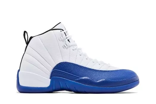 Кроссовки Air Jordan 12 Retro Blueberry, белый