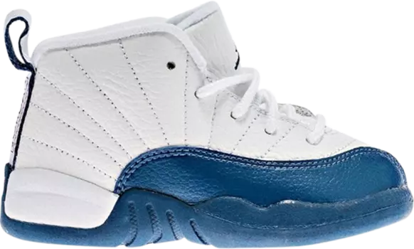 Кроссовки Air Jordan 12 Retro BT French Blue 2016, белый