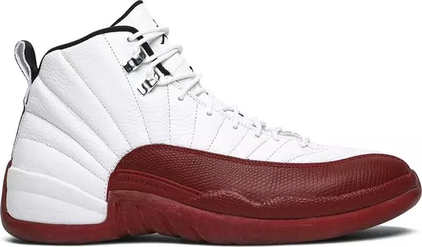 Кроссовки Air Jordan 12 Retro Cherry 2009, белый