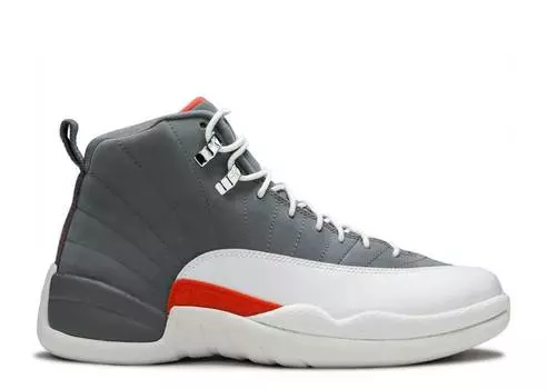 Кроссовки AIR JORDAN 12 RETRO 'COOL GREY', серый