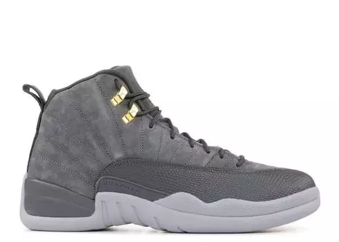 Кроссовки AIR JORDAN 12 RETRO 'DARK GREY', серый