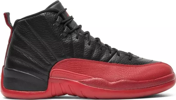 Кроссовки Air Jordan 12 Retro Flu Game 2016, черный