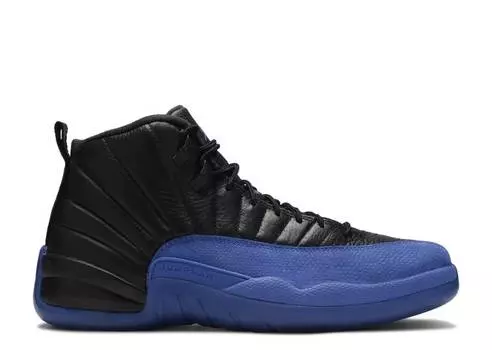Кроссовки AIR JORDAN 12 RETRO 'GAME ROYAL', черный