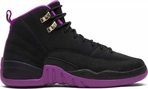 Кроссовки Air Jordan 12 Retro GG Hyper Violet, черный