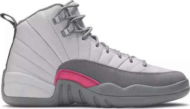 Кроссовки Air Jordan 12 Retro GG Vivid Pink, серый