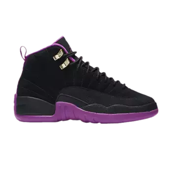 Кроссовки Air Jordan 12 Retro GP Hyper VIolet, черный