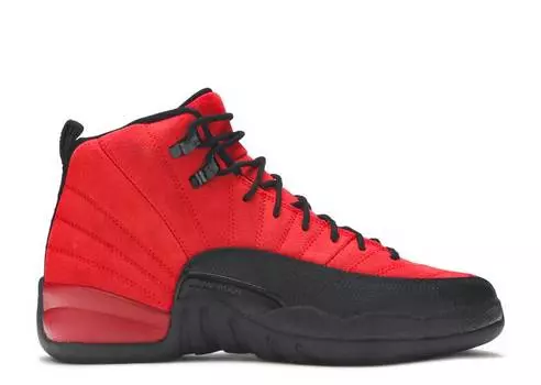 Кроссовки AIR JORDAN 12 RETRO GS 'REVERSE FLU GAME', красный
