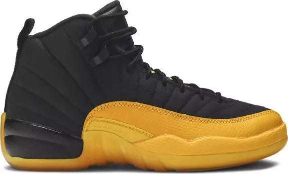 Кроссовки Air Jordan 12 Retro GS University Gold, черный