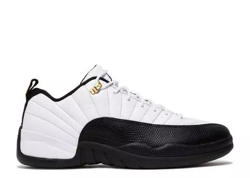 Кроссовки AIR JORDAN 12 RETRO LOW 'TAXI' 2011, белый