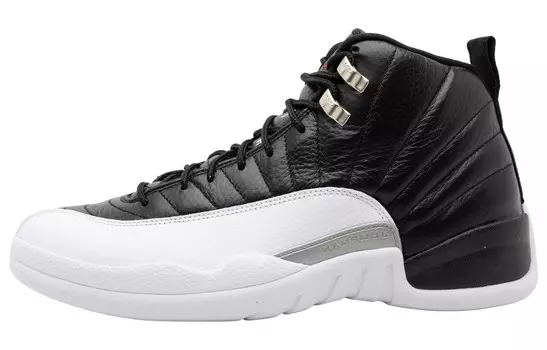 Кроссовки Air Jordan 12 Retro Playoffs, белый/черный