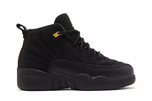 Кроссовки AIR JORDAN 12 RETRO PS 'BLACK TAXI', черный