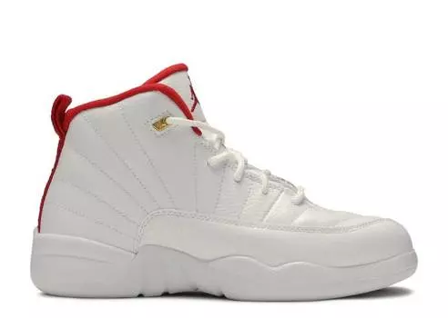 Кроссовки AIR JORDAN 12 RETRO PS 'FIBA', белый