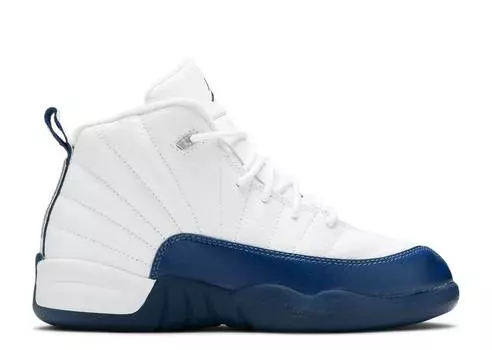 Кроссовки AIR JORDAN 12 RETRO PS 'FRENCH BLUE' 2016, белый