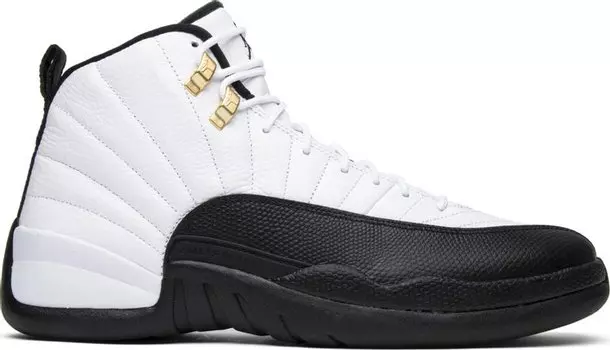 Кроссовки Air Jordan 12 Retro Taxi 2013, белый