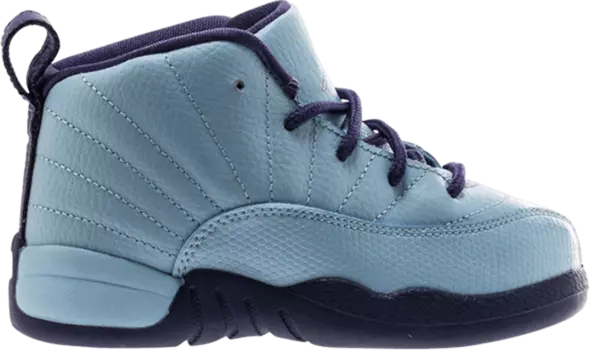 Кроссовки Air Jordan 12 Retro TD Blue Cap, синий
