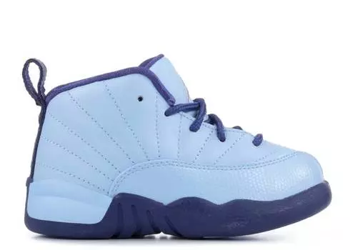 Кроссовки AIR JORDAN 12 RETRO TD 'BLUE CAP', синий
