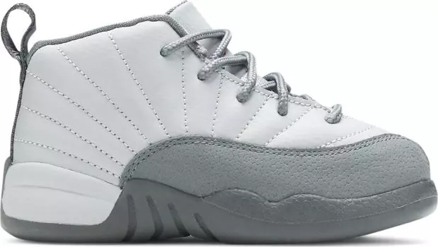 Кроссовки Air Jordan 12 Retro TD Cool Grey, серый