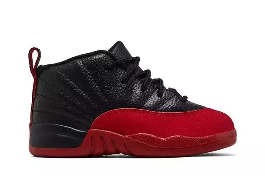 Кроссовки Air Jordan 12 Retro TD 'Flu Game' 2025, черный