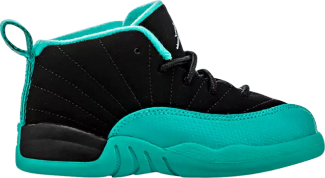 Кроссовки Air Jordan 12 Retro TD Hyper Jade, черный