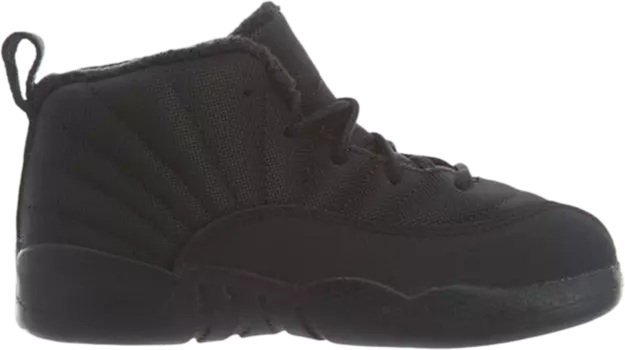 Кроссовки Air Jordan 12 Retro Winterized TD Triple Black, черный