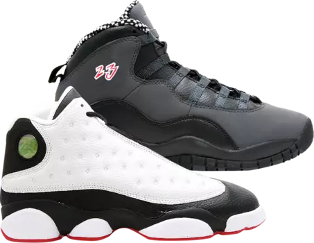 Кроссовки Air Jordan 13/10 Retro GS Countdown Pack, разноцветный