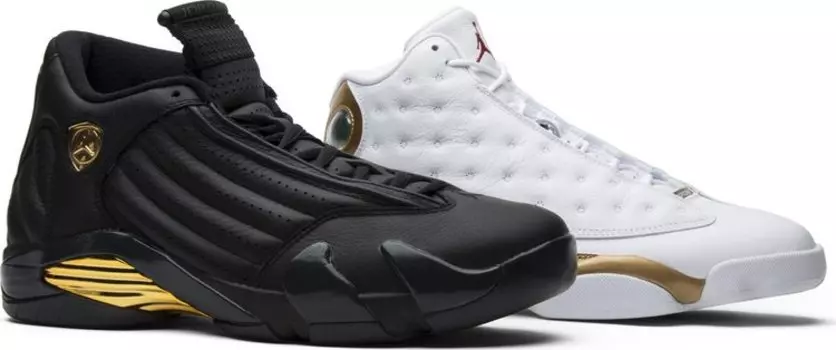 Кроссовки Air Jordan 13/14 Retro Defining Moments Pack, разноцветный