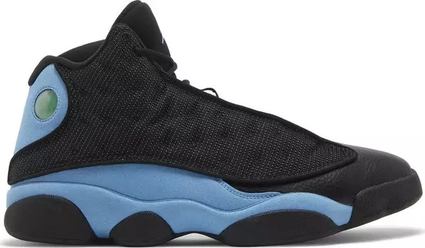 Кроссовки Air Jordan 13 Retro Black University Blue, черный