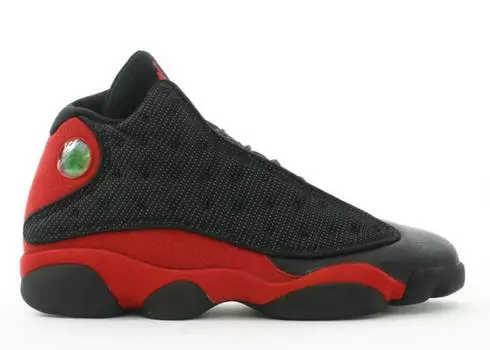 Кроссовки AIR JORDAN 13 RETRO 'BRED' 2004, черный