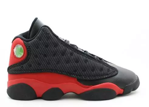 Кроссовки AIR JORDAN 13 RETRO GS 'BRED' 2004, черный