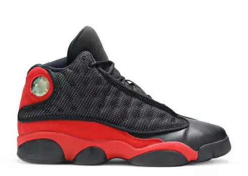 Кроссовки AIR JORDAN 13 RETRO GS 'BRED' 2017, черный