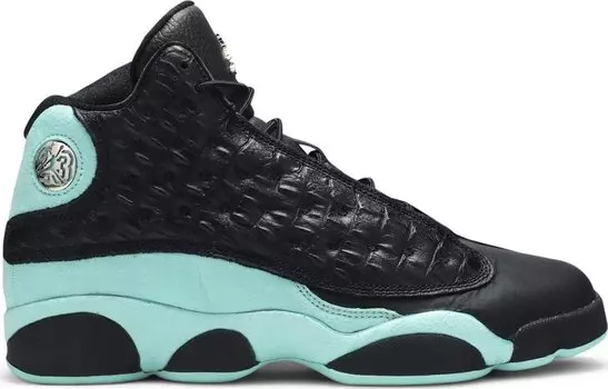 Кроссовки Air Jordan 13 Retro GS Island Green, бирюзовый