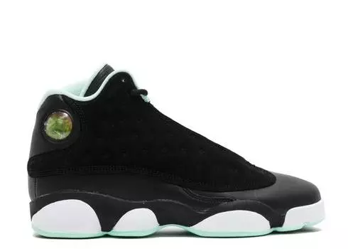 Кроссовки AIR JORDAN 13 RETRO GS 'MINT FOAM', черный