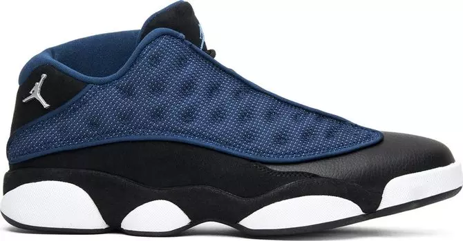 Кроссовки Air Jordan 13 Retro Low Brave Blue 2017, синий