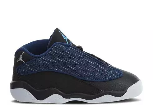 Кроссовки AIR JORDAN 13 RETRO LOW BT 'BRAVE BLUE' 2017, синий