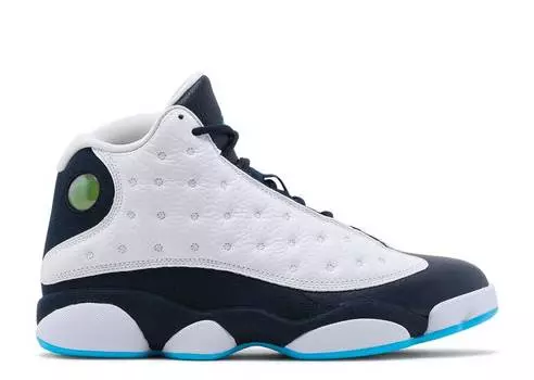Кроссовки AIR JORDAN 13 RETRO 'OBSIDIAN', белый