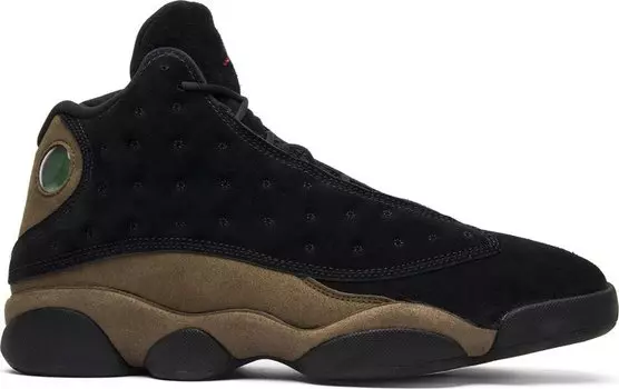 Кроссовки Air Jordan 13 Retro Olive, черный
