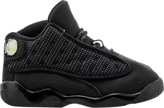 Кроссовки Air Jordan 13 Retro TD Black Cat, черный
