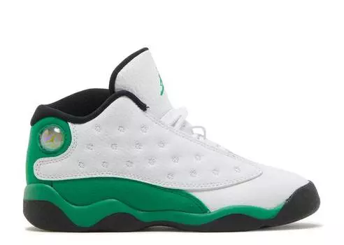 Кроссовки AIR JORDAN 13 RETRO TD 'LUCKY GREEN', белый