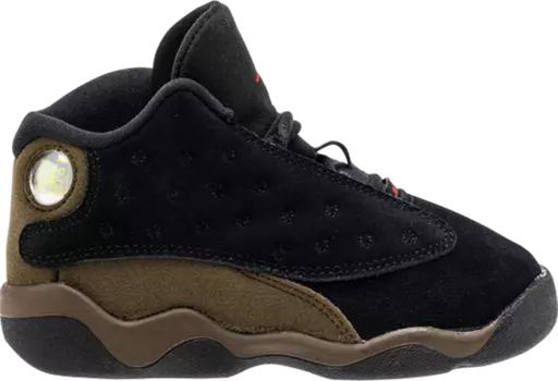 Кроссовки Air Jordan 13 Retro TD Olive, зеленый