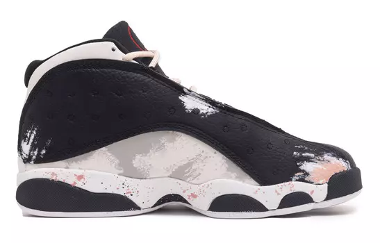 Кроссовки Air Jordan 13 Vintage Basketball Shoes Women's Mid-top Black, черный