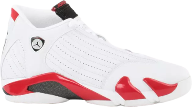Кроссовки Air Jordan 14 OG Candy Cane 1999, белый