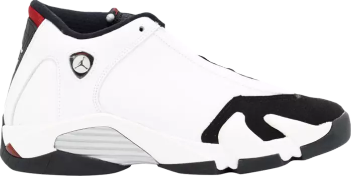 Кроссовки Air Jordan 14 Retro BG Black Toe 2014, белый