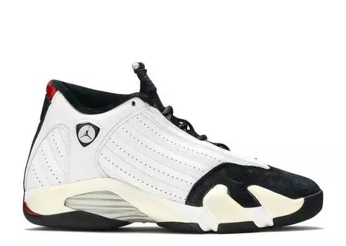 Кроссовки AIR JORDAN 14 RETRO 'BLACK TOE' 2006, белый