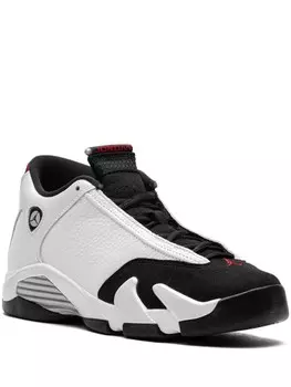 Кроссовки Air Jordan 14 Retro "Black Toe" Jordan Kids, белый