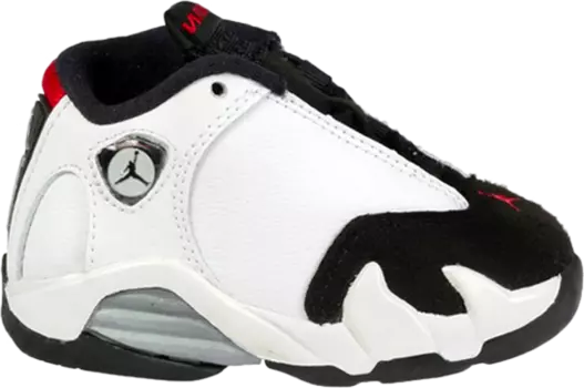 Кроссовки Air Jordan 14 Retro BT Black Toe 2014, белый