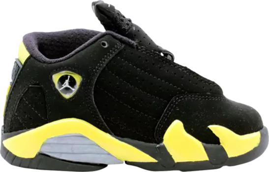 Кроссовки Air Jordan 14 Retro BT Thunder, черный