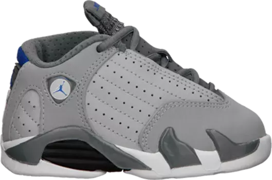 Кроссовки Air Jordan 14 Retro BT Wolf Grey, серый